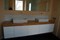 Bagno sospeso doppio lavabo squadrato